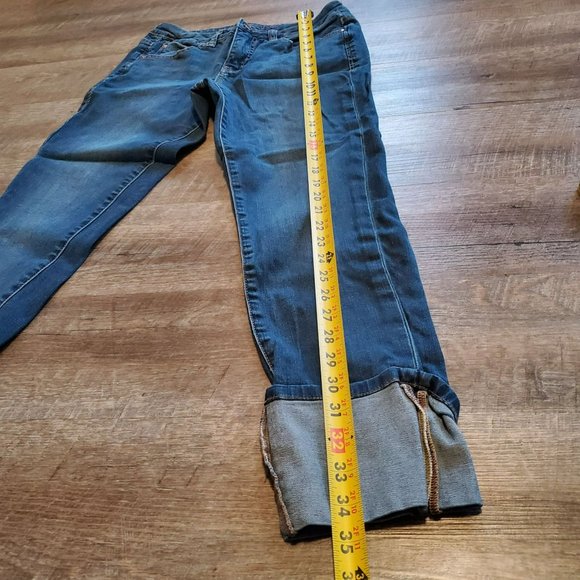 Jag Jeans Mid Rise Slim Ankle Dark Size 6 - Picture 5 of 6